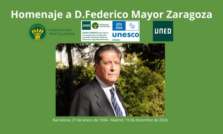 5/2/2025-10h30: Homenaje a D. Federico Mayor Zargoza. Emisión en directo